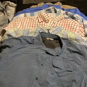 Short sleeve button ups